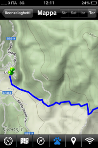 Easytrails map view